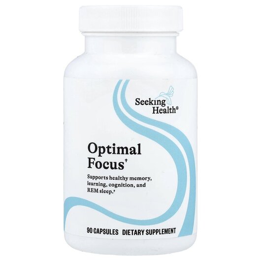 Основное фото товара Optimal Focus Основное фото товара Seeking Health, Поддержка мозга, Optimal Focus, 90 капсул