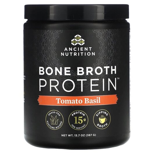 Основне фото товару Bone Broth Protein Tomato Basil, Зміцнення кісток, 387 г