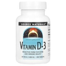 Vitamin D-3 1000 IU 200 Витамин D-3 1000 МЕ Source