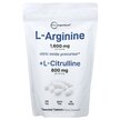 Фото товару L Arginine + L-Citrulline Фото товару Micro Ingredients, L Arginine + L-Citrulline, L-Аргінін, 240 табл