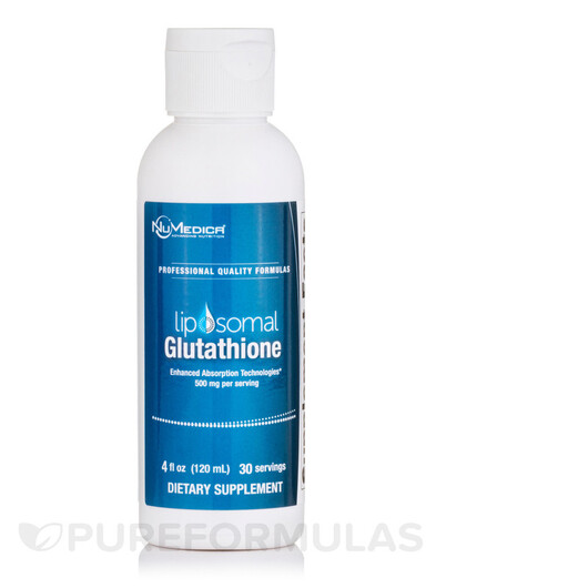 Основное фото товара Liposomal Glutathione Основное фото товара NuMedica, L-Глутатион, Liposomal Glutathione, 120 мл