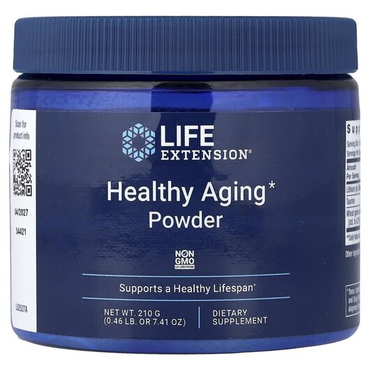 Основне фото товару Life Extension, Healthy Aging Powder, Клітинне здоров'я, 210
