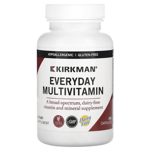 Основне фото товару EveryDay Multi-VitaminHypoallergenic, Мультивітаміни, 180 капсул