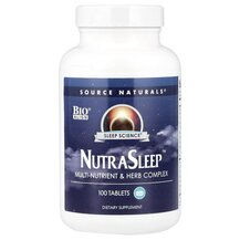 Таблетки NutraSleep 100 NutraSleep 100 Source Naturals Таблетки NutraSleep 100 NutraSleep 100 Source Naturals