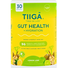 Gut Health + Hydration Powder Drink Mix Lemon Lime Flavor