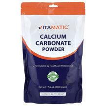 Calcium Carbonate Powder Кальций Vitamatic 500 г