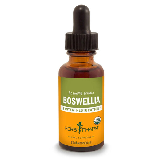 Основное фото товара Organic Boswellia Основное фото товара Herb Pharm, Босвеллия, Organic Boswellia, 30 мл