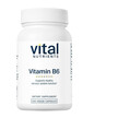 Фото товара Vitamin B6 100 mg Фото товара Vital Nutrients, Витамин B6 Пиридоксин, Vitamin B6 100 mg, 100 ка