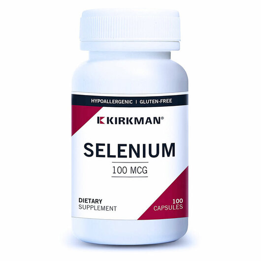Основное фото товара Kirkman, Селен 100 мкг, Selenium 100 mcg, 100 капсул