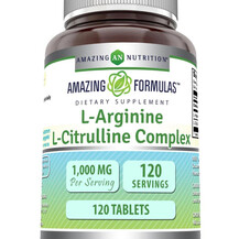 L-Аргінін Amazing Formulas L-Arginine / L-Citrulline