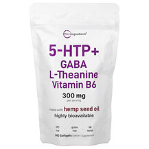 ГАМК 5 HTP + Gaba L-Theanine Vitamin B6 Micro Ingredients
