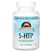 5-HTP 50 mg 5-гидрокситриптофан 50 мг Source Naturals