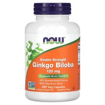 Гінко білоба 120 мг Ginkgo Biloba 120 mg NOW Foods Гінко білоба 120 мг Ginkgo Biloba 120 mg NOW Foods