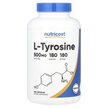 Фото товару L-Tyrosine 500 mg Фото товару Nutricost, L-Tyrosine 500 mg, L-Тирозин, 180 капсул