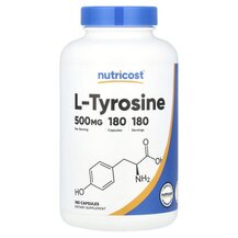 L-Тирозин L-Tyrosine 500 mg Nutricost 180 капсул
