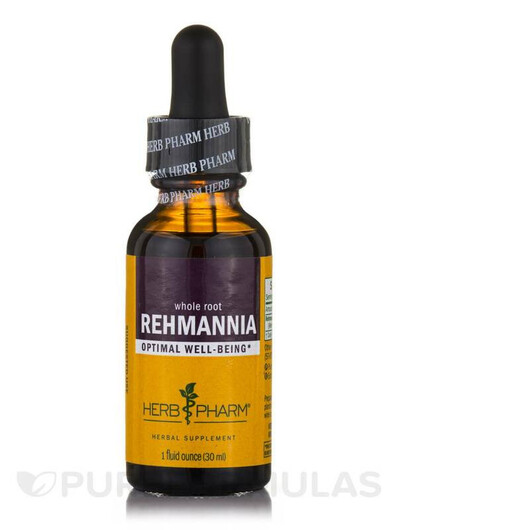 Основное фото товара Rehmannia Основное фото товара Herb Pharm, Ремания, Rehmannia, 30 мл