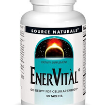 EnerVital Коэнзим CoQ10 Source Naturals 30 таблеток