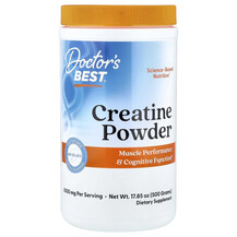 Creatine Powder Unflavored Креатин Doctor's Best 500 г