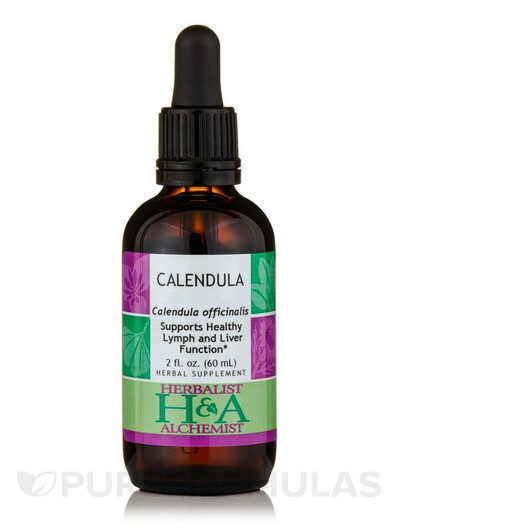 Основное фото товара Herbalist & Alchemist, Календула Масло, Calendula Extract, 60