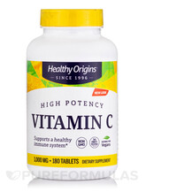 Vitamin C 1000 mg Витамин C Healthy Origins 180 таблеток