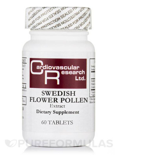 Основное фото товара Пчелиная пыльца, Swedish Flower Pollen Extract, 60 таблеток