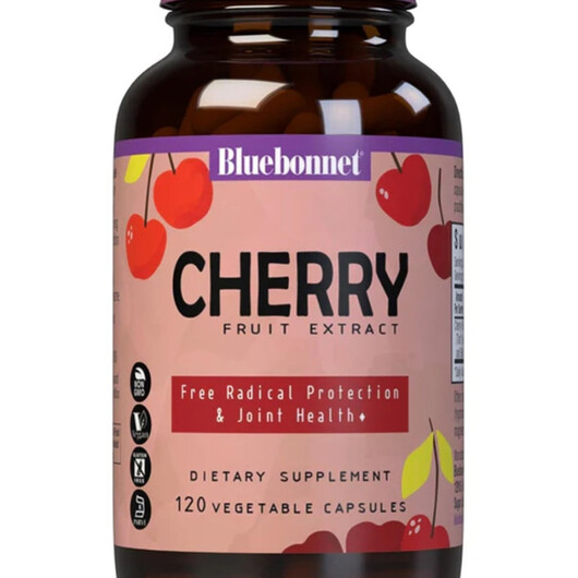 Основное фото товара Super Fruit Cherry Fruit Extract Основное фото товара Экстракт вишни, Super Fruit Cherry Fruit Extract, 120 капсул