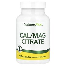 Кальцій Магній Cal/Mag Citrate Natures Plus 90 капсул Кальцій Магній Cal/Mag Citrate Natures Plus 90 капсул