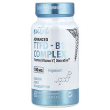 Advanced TTFD-B1 Complex Витамин B1 Тиамин Nutri 60 капсул