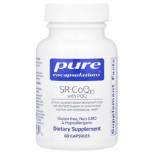SR-CoQ10 with PQQ Коэнзим CoQ10 Pure Encapsulations