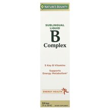 B-комплекс під язик B-Complex Sublingual Liquid Nature's