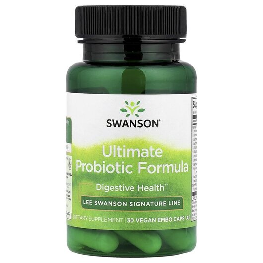 Основное фото товара Swanson, Пробиотики, Ultimate Probiotic Formula, 30 капсул