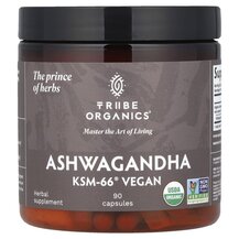 Ashwagandha KSM-66 Vegan Ашваганда Tribe Organics Ashwagandha KSM-66 Vegan Ашваганда Tribe Organics