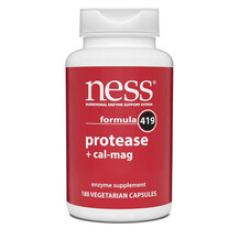 Protease with Cal-Mag Formula Ферменты Ness Enzymes