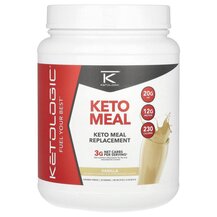 Контроль ваги KetoMeal Meal Replacement Shake Vanilla Контроль ваги KetoMeal Meal Replacement Shake Vanilla