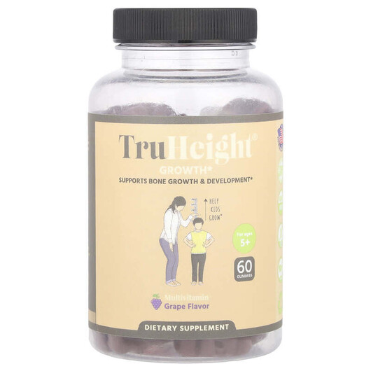 Основное фото товара TruHeight, Витамины для роста, Growth Gummies, 60 таблеток