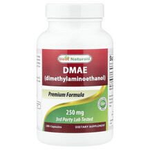 DMAE 250 mg Диметиламиноэтанол Best Naturals 180 капсул