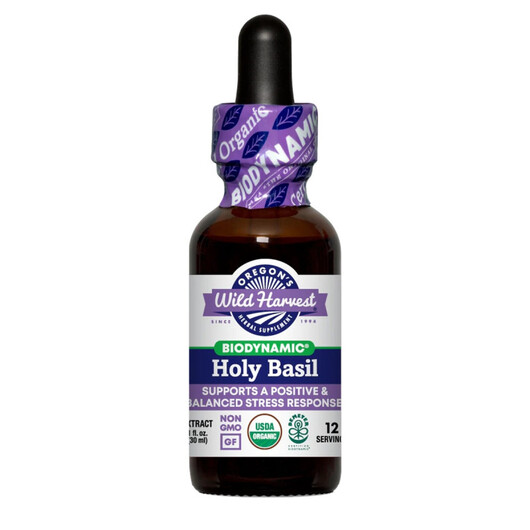 Основное фото товара Biodynamic Holy Basil Herbal Tonic Основное фото товара Базилик, Biodynamic Holy Basil Herbal Tonic, 30 мл