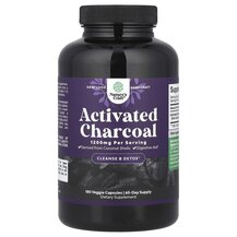 Activated Charcoal 1200 mg Активированный уголь Nature's