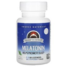 Sleep Science Melatonin Peppermint 2.5 mg Мелатонин Source Sleep Science Melatonin Peppermint 2.5 mg Мелатонин Source