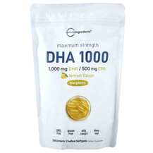 ДГК DHA 1000 Lemon Micro Ingredients