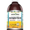 Фото товару Amazing Omega Norwegian Fish Oil Lemon Flavor, Омега 3, 473 мл