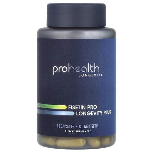 Основне фото товару Fisetin Pro Longevity 125 mg Основне фото товару ProHealth Longevity, Fisetin Pro Longevity 125 mg, Фізетин, 60 ка