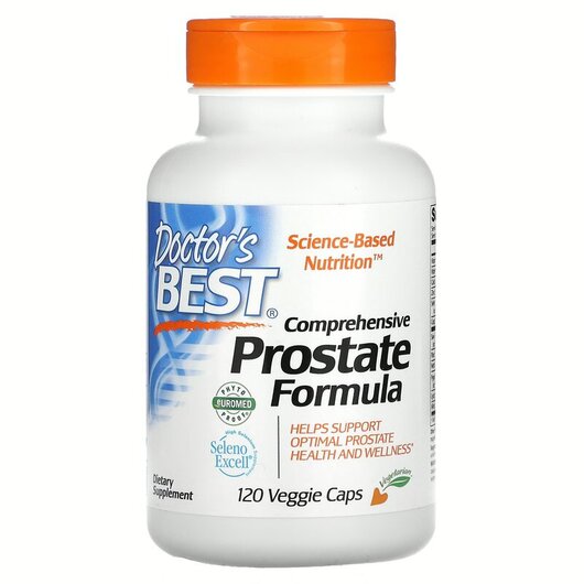 Основне фото товару Comprehensive Prostate Formula with Seleno Excell Основне фото товару Comprehensive Prostate Formula, Підтримка простати, 120 капсул