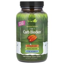 Контроль ваги 3-in-1 Carb Blocker Maximum Strength Irwin