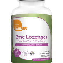 Zinc + Elderberry Lozenges Цинк в пастилках Zahler