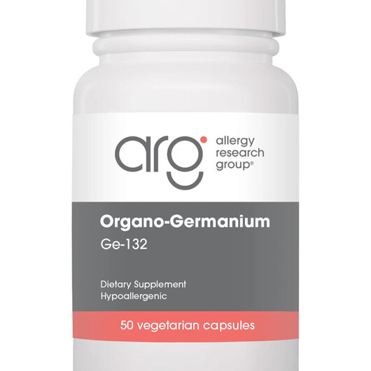 Основное фото товара Organic Germanium Основное фото товара Allergy Research Group, Германиум, Organic Germanium, 50 капсул