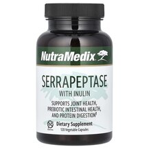 Серрапептаза Serrapeptase with Inulin NutraMedix Серрапептаза Serrapeptase with Inulin NutraMedix