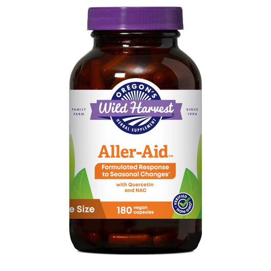 Основное фото товара Aller-Aid with Quercetin and NAC Основное фото товара Поддержка аллергии, Aller-Aid with Quercetin and NAC, 180 капсул