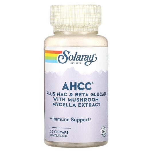 Основное фото товара AHCC Plus NAC & Beta Glucan, Экстракт мицелия базидиомицетов,