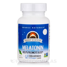 Sleep Science Melatonin Мелатонин Source Naturals